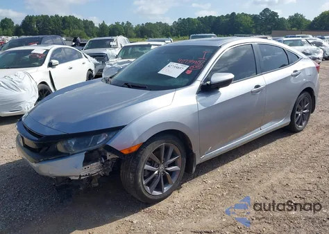 2020 Honda Civic Ex-L из США, поврежденный, VIN 19XFC1F76LE012693